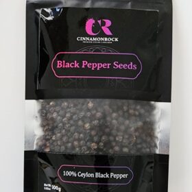 Black pepper seeds in pouch 100g